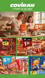 Folheto Coviran Página 1: Nestlé Cereais estrelitas €2,74, Gallo azeite virgem extra gourmet vidro €4,99