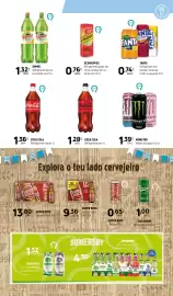 Folheto Coviran Página 15: Coca Cola Refrigerante regular 1 L €1,36, Coca Cola Refrigerante zero €1,28