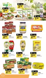 Folheto Coviran Página 8: Knorr caldos galinha ou carne 24 cubos €2,49, Calvé molhos top down maionese ou ketchup €1,49