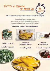 Volantino Gelmarket Pagina 5: TUTTI A TAVOLA artica IN MENO DI 6 MINUTI? Chi ha detto che per coccolarsi a tavola serva