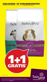 Tuinland folder Pagina 10: Supreme Science Selective Knaagdier of Konijnenvoeding €23,95