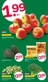 Spar folder Pagina 5: Mini krieltjes naturel of bistro €0,89, Hollandse broccoli €0,99