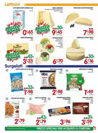 Volantino D'Ambros Pagina 9: 15 bastoncini di filetto di merluzzo Frosta €3,96, Pecorino Fresco Caseificio Brizzi €6,70