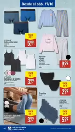 Folleto ALDI semana 42 Página 24: Crane calcetines deportivos €3,99, Up2fashion calcetines €5,99