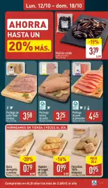 Folleto ALDI semana 42 Página 7: Pechuga entera de pollo €3,25, Pechuga de pavo al pimentón €4,45