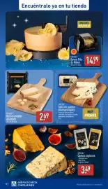 Folleto ALDI | Special Página 15: Special queso cheddar ahumado €2,69, Special quesos ingleses €3,49