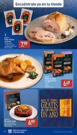 Folleto ALDI | Special Página 31: Special pollo relleno al horno €7,99, Special muslo de pato con guarnición €6,49