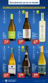 Folleto ALDI | Special Página 39: Naltros Cava brut nature gran reserva €7,99, Cantos de Meigas vino blanco €5,29