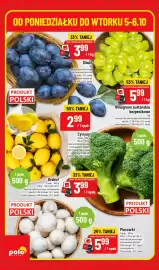 Polomarket gazetka Strona 4: Śliwki polskie €3,99, Winogrona sułtańskie bezpestkowe €5,99