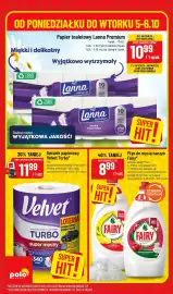 Polomarket gazetka Strona 8: Ręcznik papierowy Velvet Turbo €11,99, Płyn do mycia naczyń Fairy Cytryna €8,99