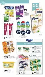 Catálogo Coviran Página 14: Dhul flan de huevo clásico €2,49, Kaiku leche sin lactosa semidesnatada o desnatada €1,19