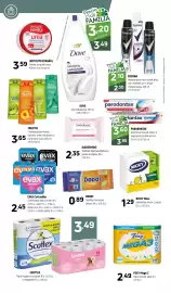 Catálogo Coviran Página 18: Foxy Mega 3 €2,49, Scottex papel higiénico original €3,49
