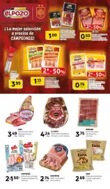 Catálogo Coviran Página 4: El Chato centro paleta gran reserva €4,24, Rana pasta ravioli pollo asado o jamon y queso €2,69