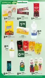 Catálogo Coviran Página 8: Coviran bizcochos al huevo €1,79, Coviran refresco limón, naranja, cola o cola zero €0,35