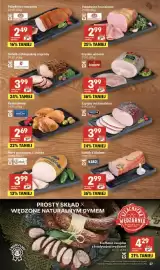 Delikatesy Centrum gazetka tydzień 41 Strona 27: Połędwica sopocka Kabanos €2,49, Polędwica łososowa Kabanos €2,99