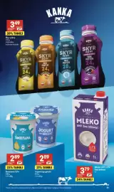 Delikatesy Centrum gazetka tydzień 41 Strona 31: Mleko UHT bez laktozy Kanka €3,79, Skyr pitny Kanka €3,49