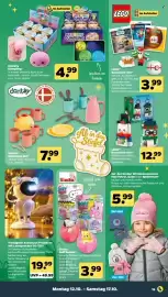 Netto Prospekt woche 42 Seite 19: Simba Baff Bombz* €3,99, LEGO Bausteine-Set* 40812 Lego Deko-Schneemänner, Packung €12,99