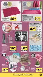 Netto Prospekt woche 42 Seite 25: Chenille-Badematte mit Lurex* €8,99, Badematte* €8,99