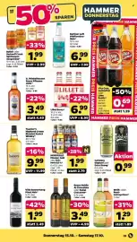 Netto Prospekt woche 42 Seite 35: Lillet Berry €6,99, Teacher's Highland Cream Blended Scotch Whisky €9,99