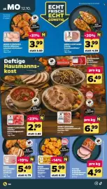 Netto Prospekt woche 42 Seite 4: MEINE FLEISCHEREI Chicken Nuggets* €5,99, MEINE FLEISCHEREI Schweine-schnitzel* €5,49