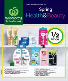 Woolworths catalogue week 41 Page 1: WC071027/NSWI On sale Wednesday 7th October 2026 Woolworths The fresh food people