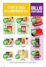 Kiwi kundeavis uke 41 Side 4: First Price Kyllingfilet €187,00, Prior Kyllingfilet €139,00