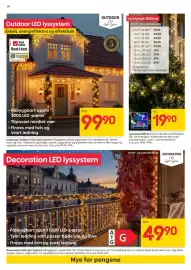 Rusta kundeavis uke 41 Side 10: Lysslynge Outdoor LED Light System €99,90, Lysslynge Glänsa €19,90