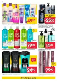 Rusta kundeavis uke 41 Side 12: Tigi Bed Head sjampo og balsam €79,90, Håndsåpe NoFo €14,90