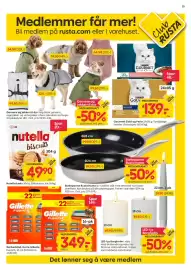 Rusta kundeavis uke 41 Side 15: LED-lys Borgholm, Medlemspris, Gensere og jakker til dyr, Medlemspris €99,90