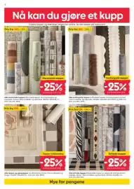 Rusta kundeavis uke 41 Side 2: Alle mønstrede tepper €179,00, Alle tepper og gangtepper €269,00