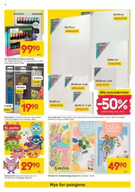 Rusta kundeavis uke 41 Side 8: Perlesett XL €29,90, Malebok for dobbeltsidige tusjer €49,90