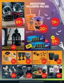 DollarStore annonsblad Sida 3: Kruka €49,00, Halloweendekoration €29,00