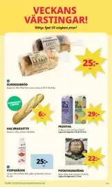 Tempo reklamblad vecka 41 Sida 5: Garant vispgrädde €25,00, Halvbaguette €6,00
