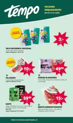Tempo reklamblad (giltig till och med 11-10)