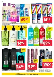 Rusta reklamblad vecka 41 Sida 12: Tigi Bed Head schampo och balsam €89,90, No8 hand soap €14,90