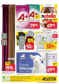 Rusta reklamblad vecka 41 Sida 16: Solrosfrön €129,00, Vantar €10,00