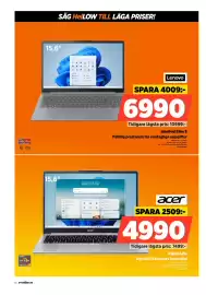 Power reklamblad vecka 41 Sida 14: Acer Aspire Lite €4.990,00, Lenovo IdeaPad Slim 3 €6.990,00