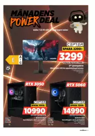 Power reklamblad vecka 41 Sida 19: Cepter stationär dator €10.990,00, Cepter stationär dator €14.990,00