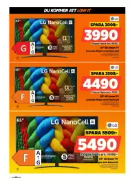 Power reklamblad vecka 41 Sida 2: LG 50" 4K Smart TV €4.490,00, LG 65" 4K Smart TV €5.490,00