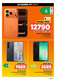 Power reklamblad vecka 41 Sida 25: Apple iPhone 17 Pro 256 GB €12.790,00, Samsung galaxy a26 5g €2.689,00