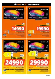 Power reklamblad vecka 41 Sida 3: LG 77" 4K Smart-TV €24.990,00, LG 55" 4K Smart-TV €14.990,00