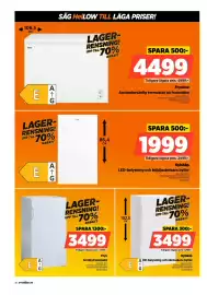 Power reklamblad vecka 41 Sida 38: Senz kylskåp €1.999,00, Frys Smidigt kompakt €3.499,00