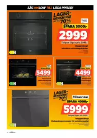 Power reklamblad vecka 41 Sida 42: Aeg inbyggnadsugn €5.499,00, Gorenje inbyggnadsugn €4.499,00