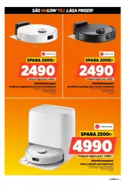 Power reklamblad vecka 41 Sida 51: Roborock Robotdammsugare €4.990,00, Roborock Robotdammsugare €2.490,00