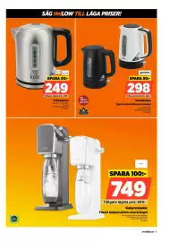 Power reklamblad vecka 41 Sida 55: Sodastream Kolsyremaskin €749,00, Kulz vattenkokare €249,00