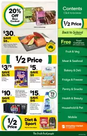 Woolworths catalogue week 41 Page 2: Cadbury Dairy Milk Caramello Koala €3,75, OMO Active or Sensitive Laundry €15,00