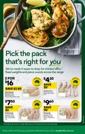 Woolworths catalogue week 41 Page 23: Australian Fresh RSPCA Approved Chicken Tenderloins €9,60