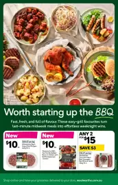 Woolworths catalogue week 41 Page 25: Woolworths Gourmet Angus Beef Sausages €15,00