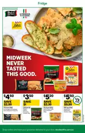 Woolworths catalogue week 41 Page 27: La Famiglia Stone Baked Garlic Baguette €4,50, Perfect Italiano Grated Parmesan €3,50