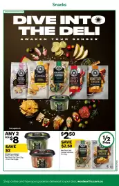Woolworths catalogue week 41 Page 33: Red Rock Deli Cracker Varieties €2,50, Red Rock Deli Dips €8,00